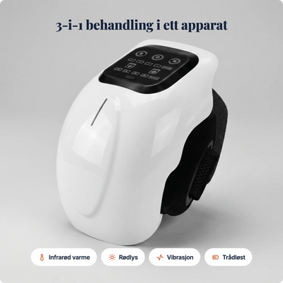 Knemassasjer med 3-i-1 terapi