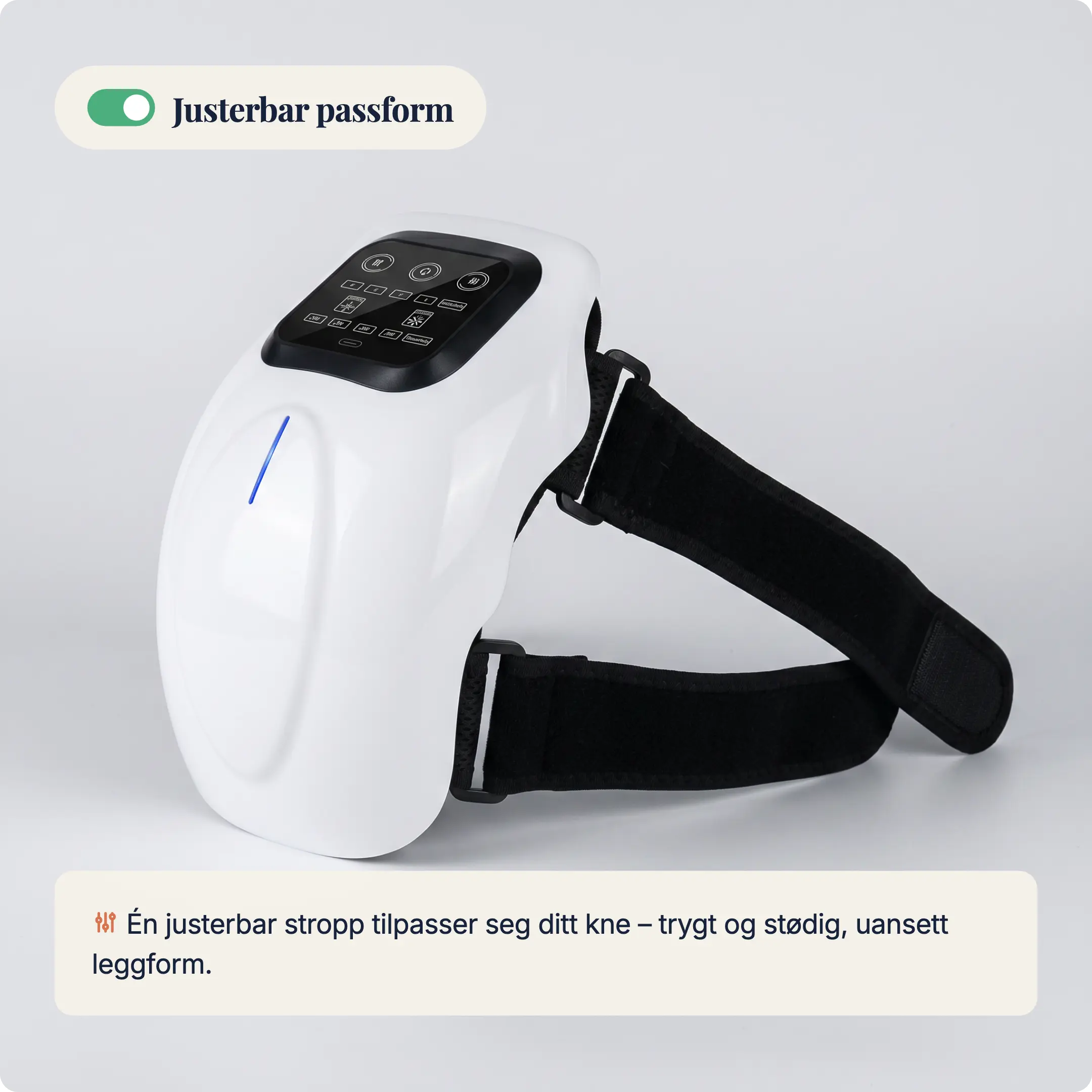 Knemassasjer med 3-i-1 terapi